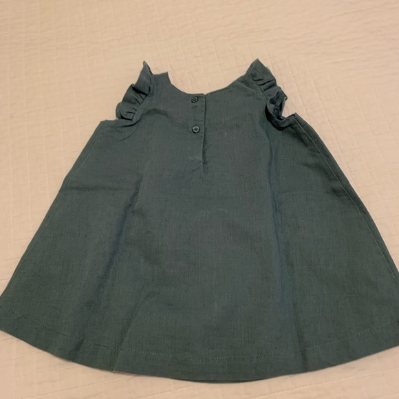 Beba Bean linen dress size 3/6M - Picture 2 of 4